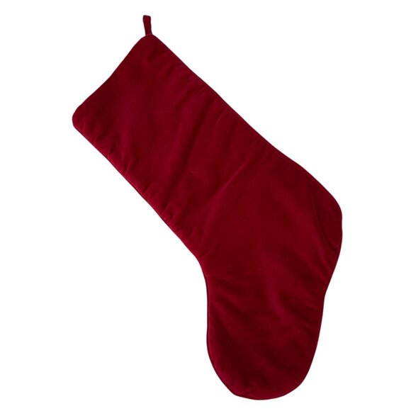 Personalized Christmas Stocking Embroidered BRENT by Lands End Needlepoint Santa - Picture 5 of 6